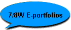 7/8W E-portfolios