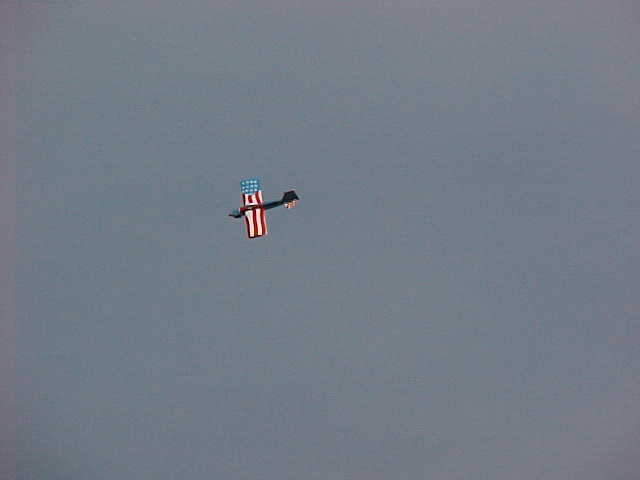 The Giant Stinger turns to begin the next maneuver