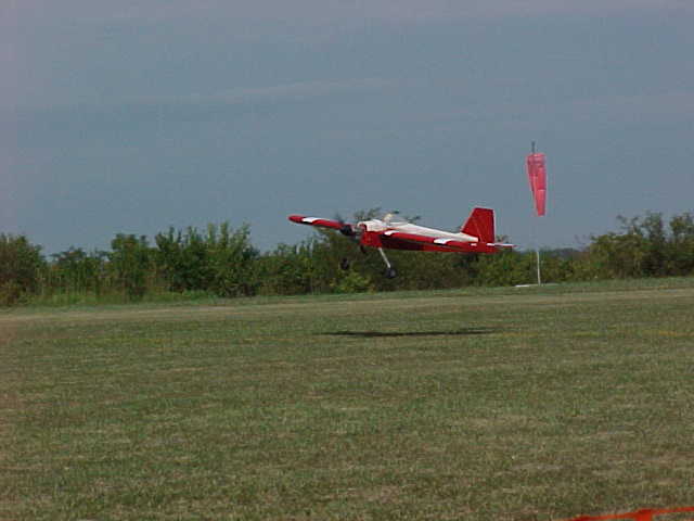 Greg prepares to grease the stinger in after another successful flight!