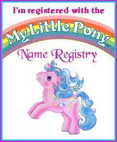 Paradise Dreams is registered with the My Little Pony Name Registry!