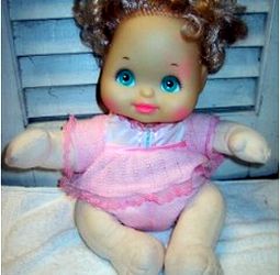 My Child Blonde Vinyl-faced Doll