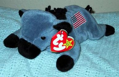 Lefty Beanie Baby