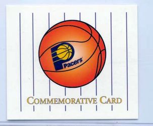 Indiana Pacers Game Card