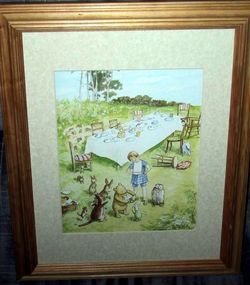 Winnie the Pooh Watercolor painting