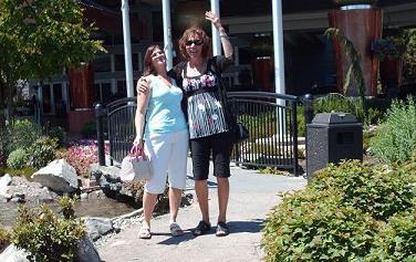 Lisa & Shirley at Casino