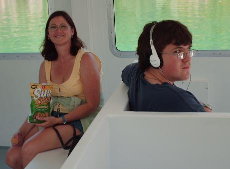 Lisa & Jesse on Boat