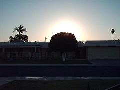 Sunrise at my house