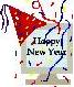 Computer Saying Happy New Year
