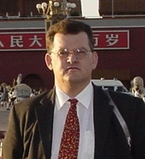 Der Autor in Peking, 2005