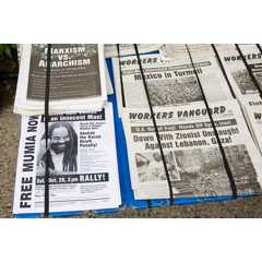 Linkes Propagandamaterial