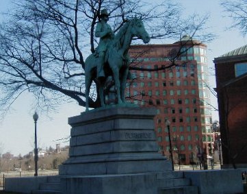 Ambrose Burnside Monument, Kennedy Plaza, Providence, RI