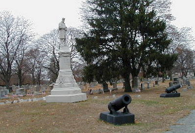 Civil War Monument, Mashassuck Cemetery, Central Falls, RI