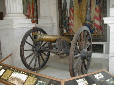 Bull Run Gun, North Portico, State House, Providence, RI