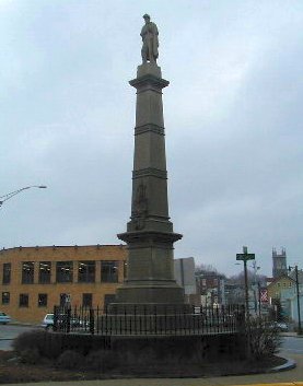 Civil War Monument, Memorial Square, Woonsocket, RI