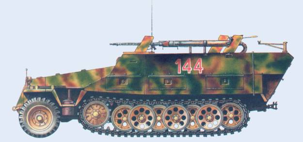 mittlere Flammpanzerwagen Sd.Kfz.251/16 Ausf D
