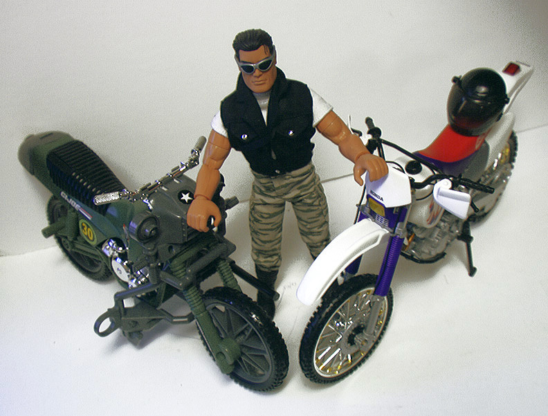 Joe with Honda XR400R