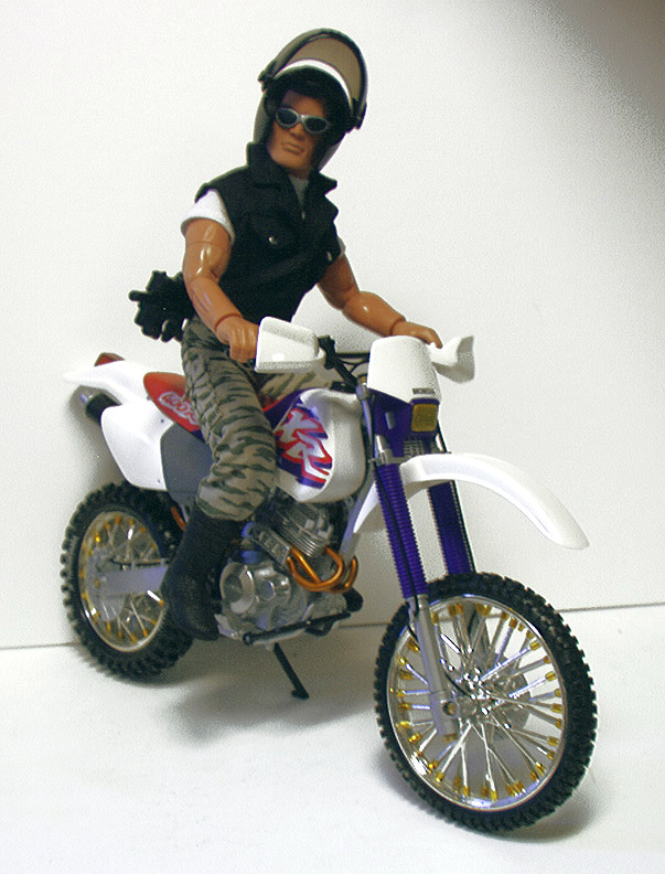 Joe on Honda XR400R