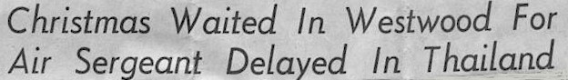 Headline from Western Hills Press, Sept. 8, 1968