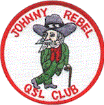 Johnny Rebel QSL Club Patch