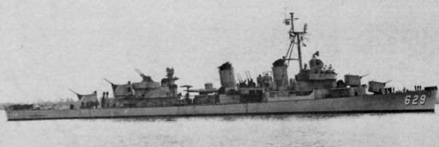 USS Joel Abbot, DD 629