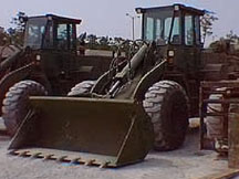 TRAM (Tractor, Rubber Tired, Articulated Steering, Multipurpose) 644E by John Deere