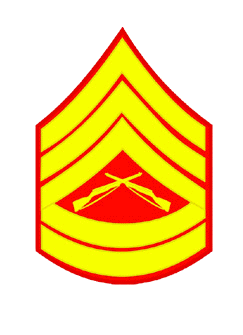 Gunnery Sergeant Chevron E-7