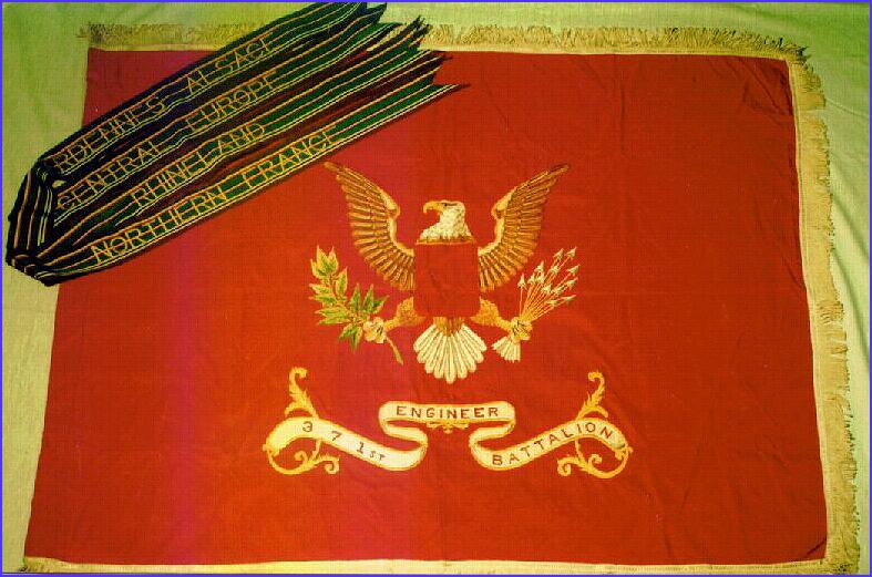 371st Battalion Flag