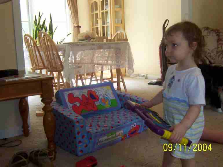 Keelie at 18 months