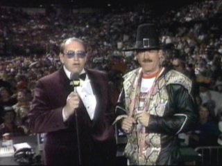 Gorilla Monsoon and Jesse Ventura