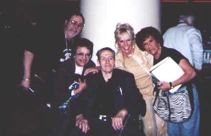 Percival, Penny, Ida Mae, and Gloria with Stu Hart