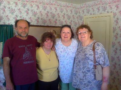 Sheriff Stone, Dee, Rhonda and Rita Orton
