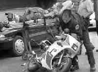 Bobby Dean's motorcycle