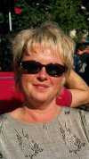 Mandy relaxing in Stockholm