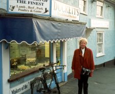 Mandy at the Local Butcher's looking for mint Jelly.