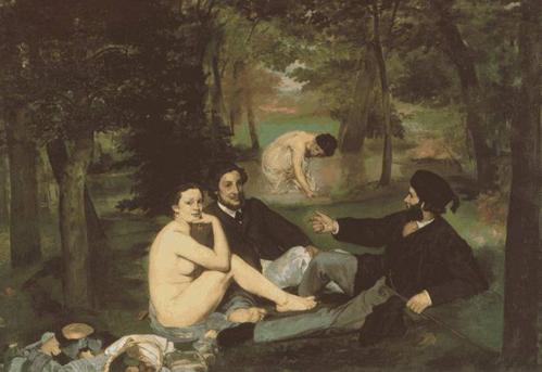 Edouard Manet: Le dejeuner sur l'herbe (Webmuseum)