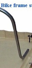 anti-shock and shake bike carrier