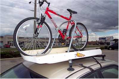 upright fancy bike carrier