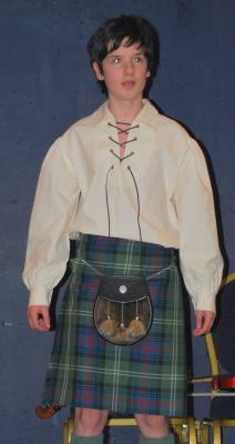 Oliver Wale Strathallan School pupil Oliver Wale recited the Epistle to J. Lapraik