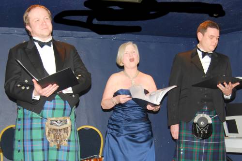 Craig Dennis, Wilma Paton, Paul Vaughan Singers Craig Dennis, Wilma Paton and Paul Vaughan