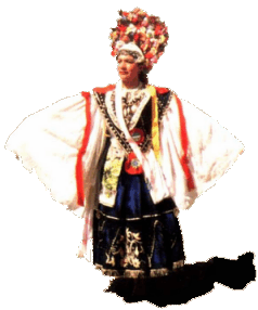 Dancer lady in Huaraz