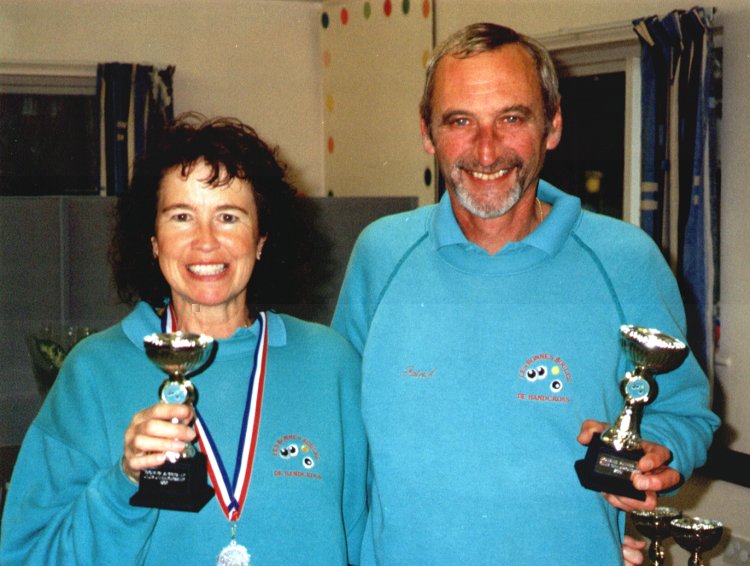 Jane Sibbring & Patrick De Ruyter, Runners-Up Club Doubles Championship