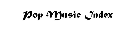 Pop Music Index