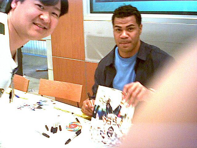 Junior gets to meet Peter