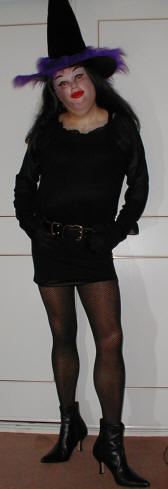 transgender transsexual cross dresser crossdresser bondage pictures stories fiction story witch fishnets satin panties