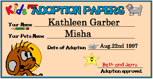 Adoption Papers