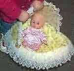 Baby Dolls Go Great In these Custom Crafted Baskets