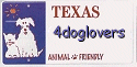 "Animal Friendly" License Plate