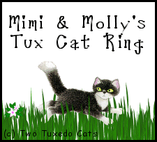 Mimi and Molly's Tux Cat 
Ring