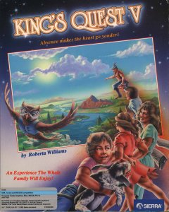 King's Quest V: Absence Makes the Heart Go Yonder original boxart