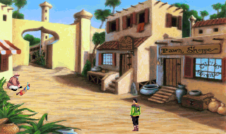 The village on the Isle of the Crown